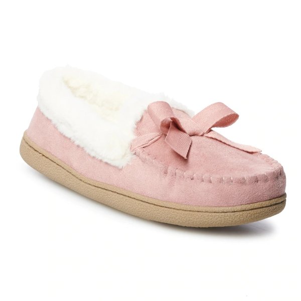 ™ Microsuede Moccasin Slippers