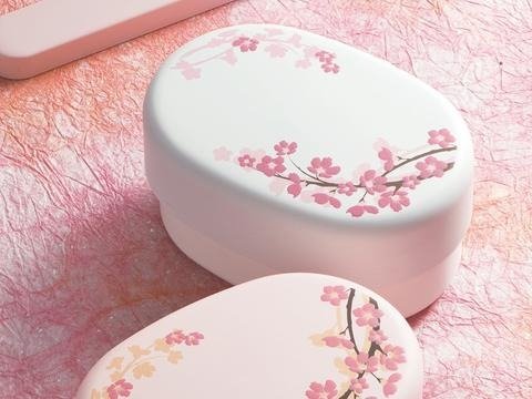 Sakura Compact Bento | pink