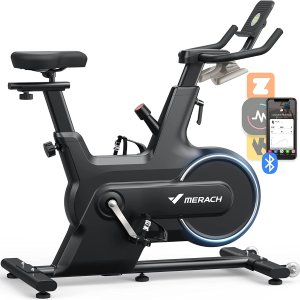 MERACH Exercise Bike for Home with Magnetic Resistance