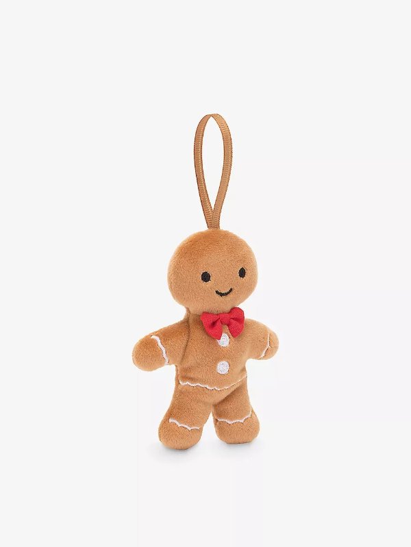 Festive Folly Gingerbread Fred soft toy 10cm