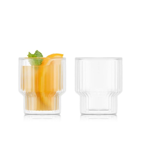 双层玻璃杯2件套, 0.15 L 