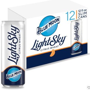 Blue Moon Light Sky 柑橘小麦啤酒 12罐装