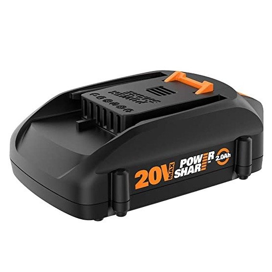 WA3575 20V PowerShare 2.0 Ah Replacement Battery, Orange and Black
