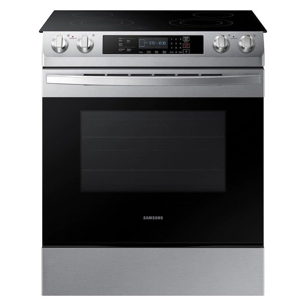 5.8 cu. ft. 4 Element Slide-in Electric Range in Stainless Steel Range - NE58R9311SS/AA | Samsung US