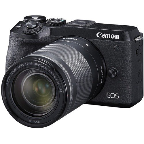 Canon EOS M6 Mark II + 18-150mm 镜头 + EVF-DC2 取景器