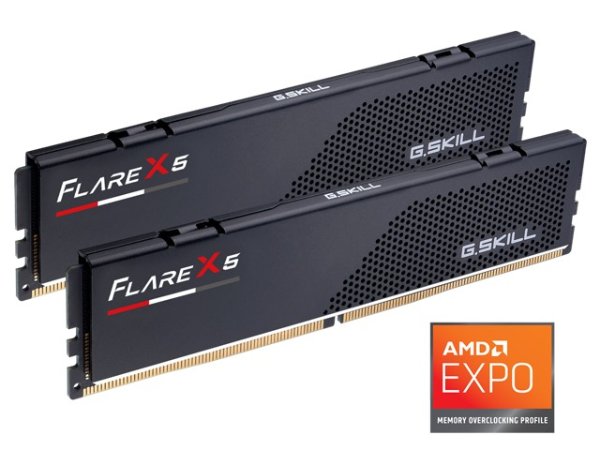 Flare X5 Series AMD EXPO 32GB (2 x 16GB) 288-Pin PC RAM DDR5 6000 Desktop Memory Model F5-6000J3636F16GX2-FX5