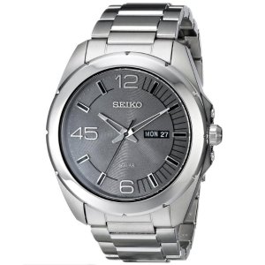 Seiko Men's SNE273 Stainless Steel Watch