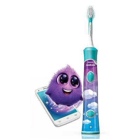 Philips Sonicare For Kids Bluetooth Connected Rechargeable Electric Toothbrush, HX6321/02