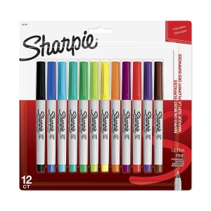 Sharpie 37175PP 超精细永久记号笔 12色