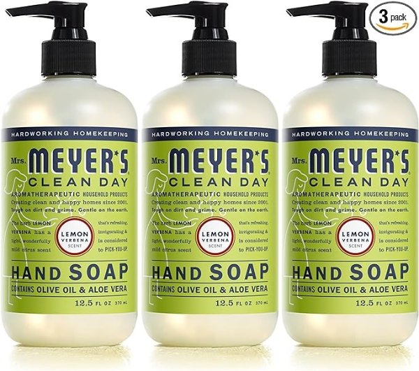 Mrs. Meyers Clean Day Hand Soap Lemon Verbena 12.5 fl oz