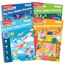 My First Hidden Pictures 2022四本合集