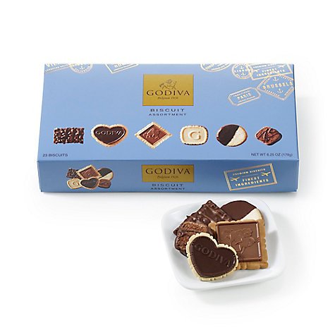 Assorted Chocolate Biscuit Gift Box | GODIVA