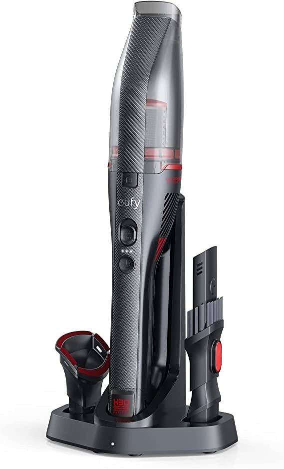 by Anker, HomeVac H30 Venture, Cordless Car Vacuum, 80 AW, 16kPa, Strong Suction Power, Ultra-Lightweight 1.78lbs, Charging Dock, 20min Runtime, Handheld Vacuum Cleaner