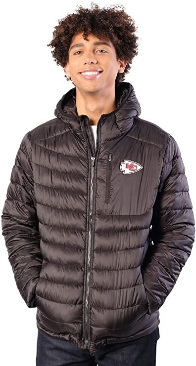 Game NFL Men's Full-Zip Hooded Puffer Jacket