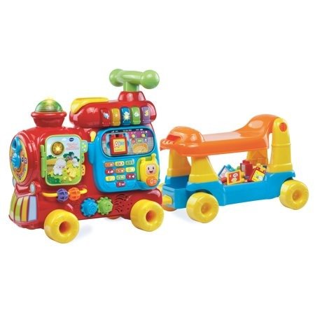 儿童可骑行益智小火车玩具