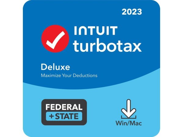 Intuit TurboTax Deluxe Federal & State 2023 PC/MAC Download