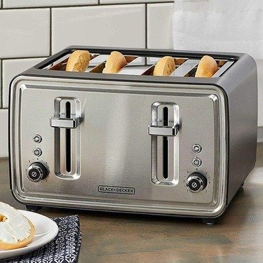 4-Slice Toaster, Stainless Steel