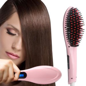 DROK Electric Heated Hair Straightener Brush