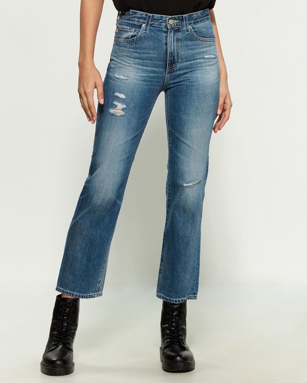 Rhett Vintage High-Waisted Straight Jeans