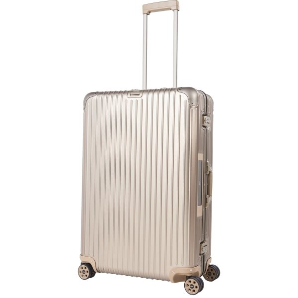 32” Topas 77 L E-Tag Spinner Suitcase - Hardside, Titanium