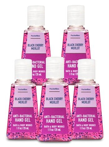 Black Cherry Merlot PocketBac Hand Sanitizer, 5-Pack
