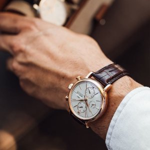 Dealmoon Exclusive: IWC Portofino Chronograph Automatic Silver Dial Men's Watch