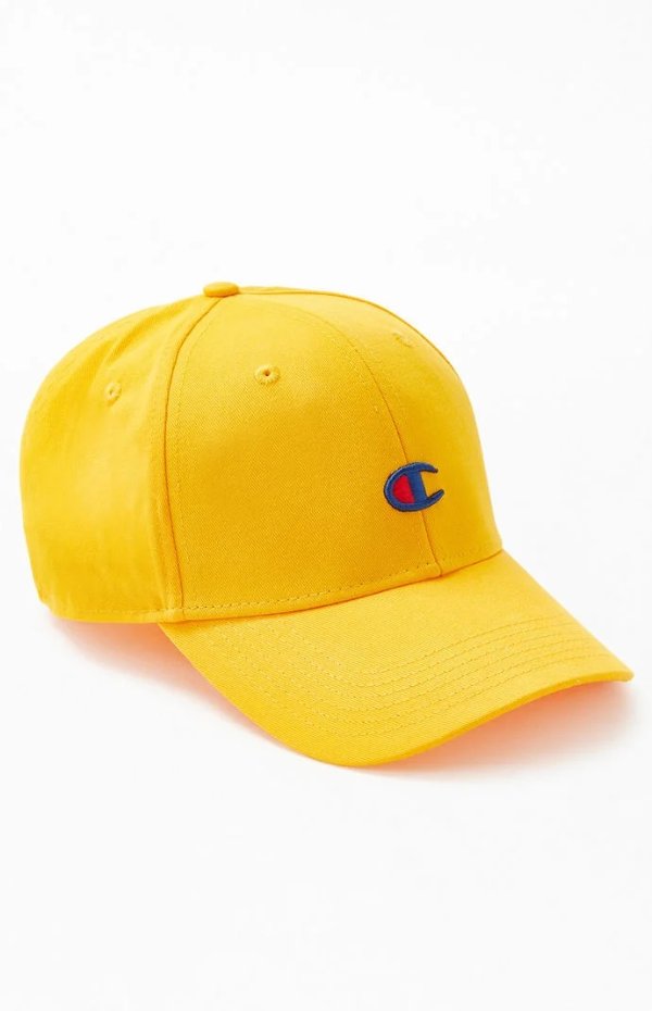Champion Gold Classic Twill C Snapback Hat