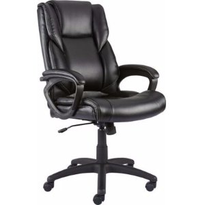 Staples Kelburne Luxura Office Chair, Black