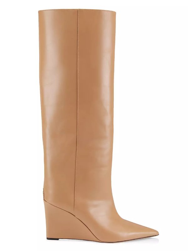 Blake 85MM Leather Knee-High Boots