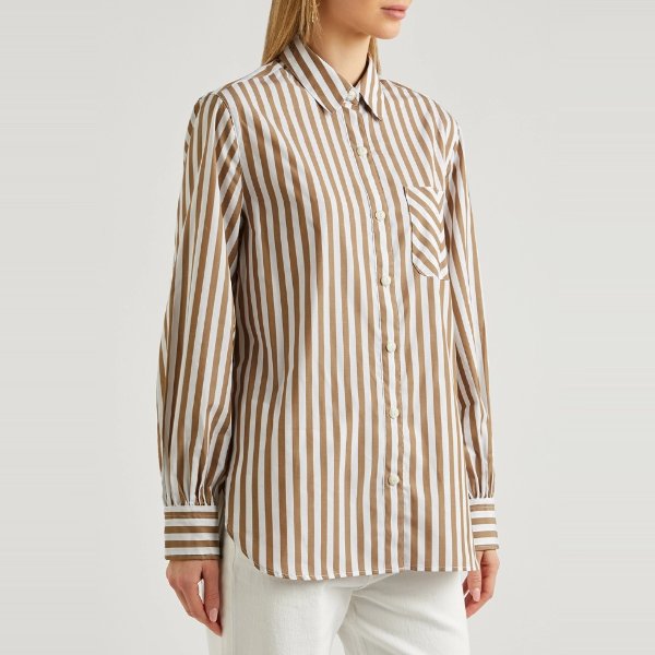 Maxine striped cotton shirt