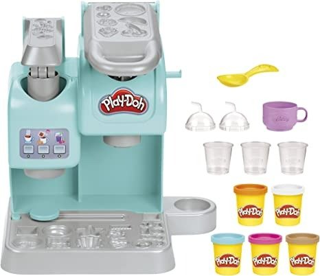 -Doh Kitchen Creations Colorful Cafeset, with 5 Colors,Kitchen Toys, Preschool Toys for 3 Year Old Girls and Boys and Up, Non-Toxic