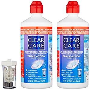 Alcon Clear Care with Lens Case, Twin pack