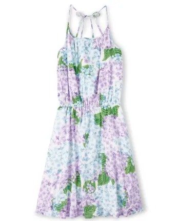 Womens Mommy And Me Sleeveless Hydrangea Print Woven Dress - Spring Blooms | Gymboree - SIMPLYWHT