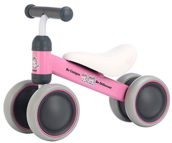 Baby Balance Bike - Baby Bicycle for 12-24 Months, Sturdy Balance Bike for 1 Year Old, Perfect as First Bike and Birthday Gift, Safe Riding Toys for 1 Year Old Girl Gifts Ideal Baby Bike