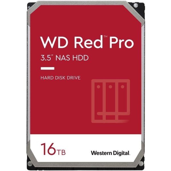 Red Pro 16TB 7200 RPM 512MB Hard Drive