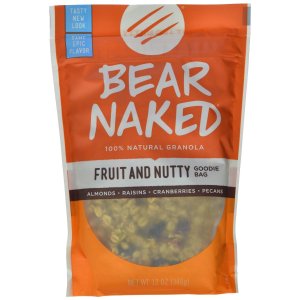 Bear Naked Fruit & Nutty Goodie Bag Granola, 12-Ounce Pouches (Pack of 6)