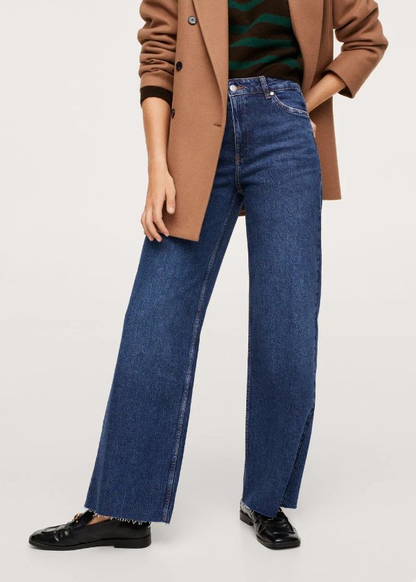 High-waist wideleg jeans - Women | OUTLET USA