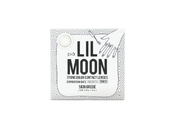 LILMOON Monthly Skin Grege (1 lens per box) | lenspure