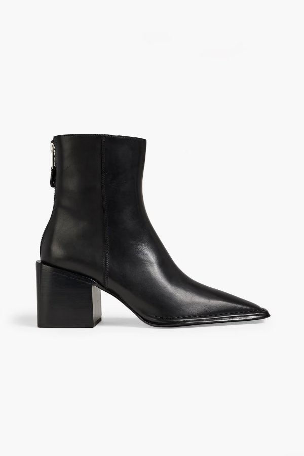 Parker leather ankle boots