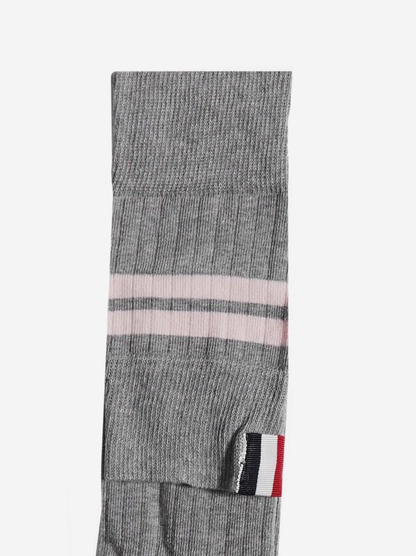 4 Bar stretch cotton socks