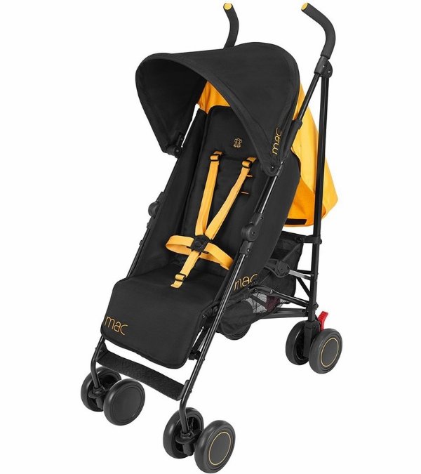 Mac M-01 Stroller - Black/Marigold