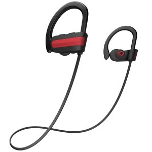 Otium蓝牙无线入耳式防汗运动耳机（红色）