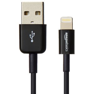 AmazonBasics Apple Certified Lightning to USB Cable - 3 Feet (0.9 Meters)