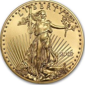 买金的好机会！2015 1盎司纯金币 Gold American Eagle