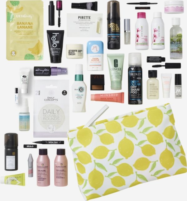 Variety Free Platinum & Diamond Exclusive 33 Piece Beauty Bag with $160 purchase | Ulta Beauty