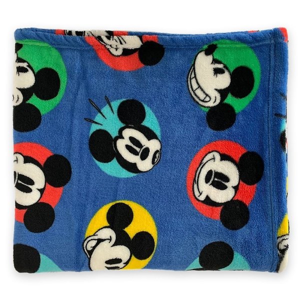 Mickey Mouse Fleece Throw – Personalized | shopDisney