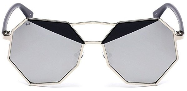 “The Activist” Handcrafted Designer Geometric Polarized Sunglasses For Women