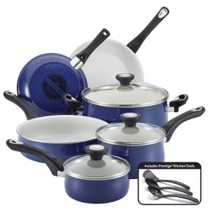 Farberware New Traditions Stainless Steel 12-Piece Cookware Set