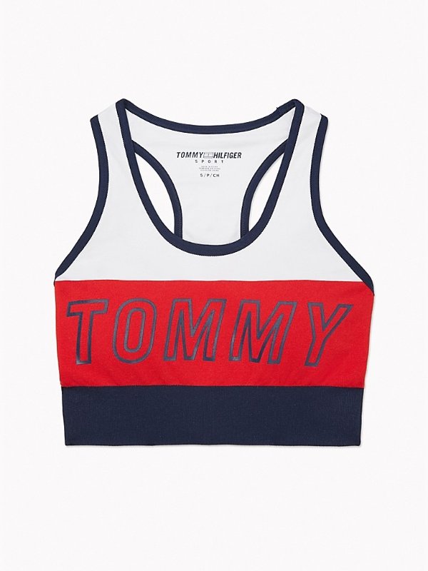 Tommy Flag Sports Bra | Tommy Hilfiger