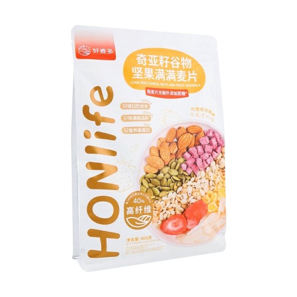 HONLIFE Chia Seed Nuts Cereal 400g